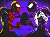 Spider-Man Red and Symbiote (Ultimate Spider-Man)